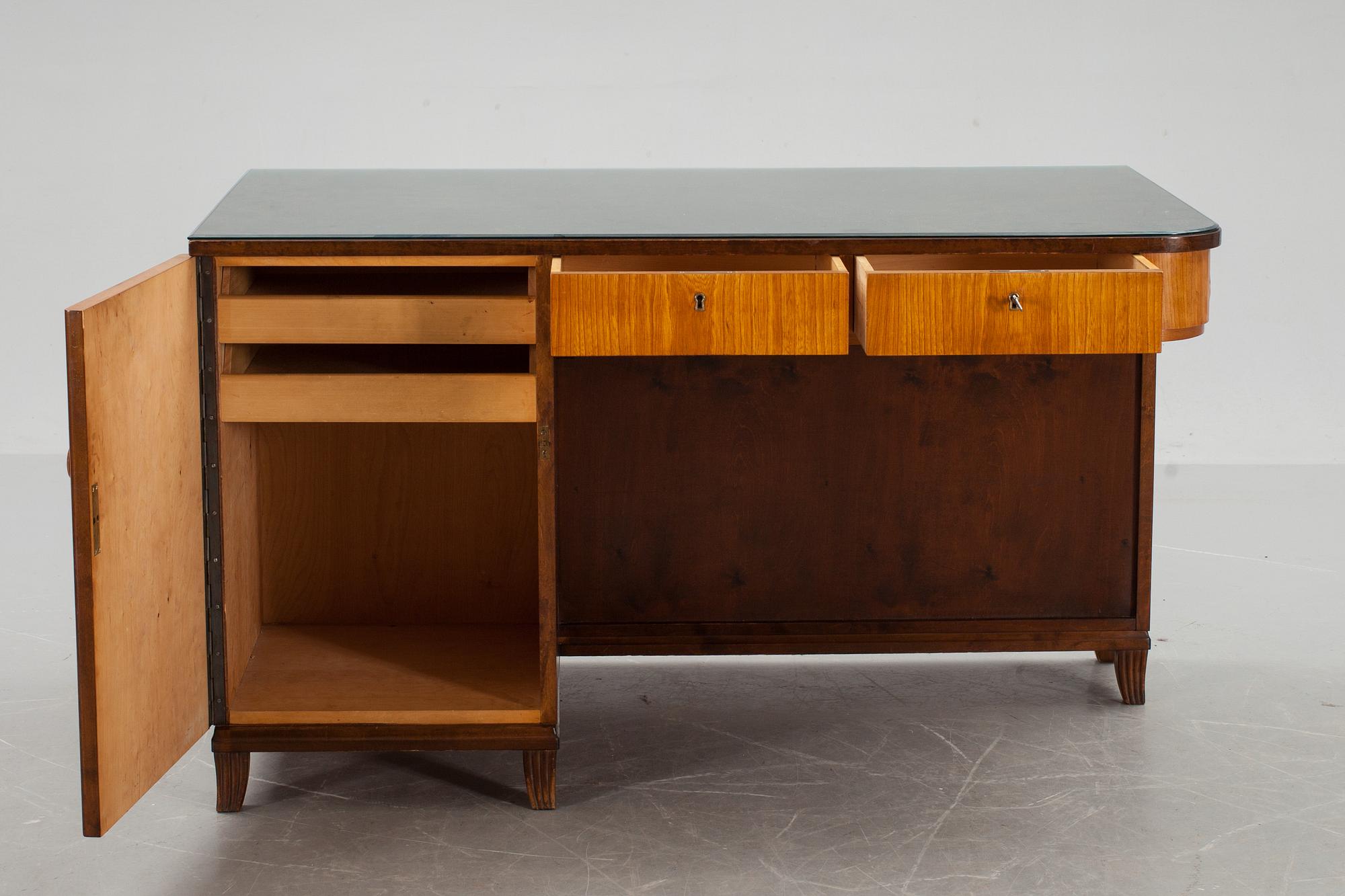 SKRIVBORD, art deco. 1930-tal.