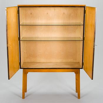Serving cabinet, "cocktail cabinet" probably manufactured by Oy Boman AB in the 1940s.