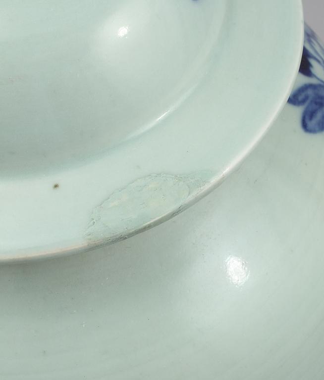 URNA, porslin, Kina, 1800-tal.