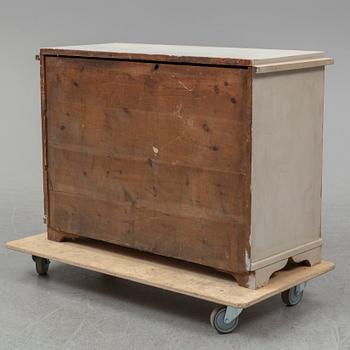 A chest of drawers from the mid 19th century.