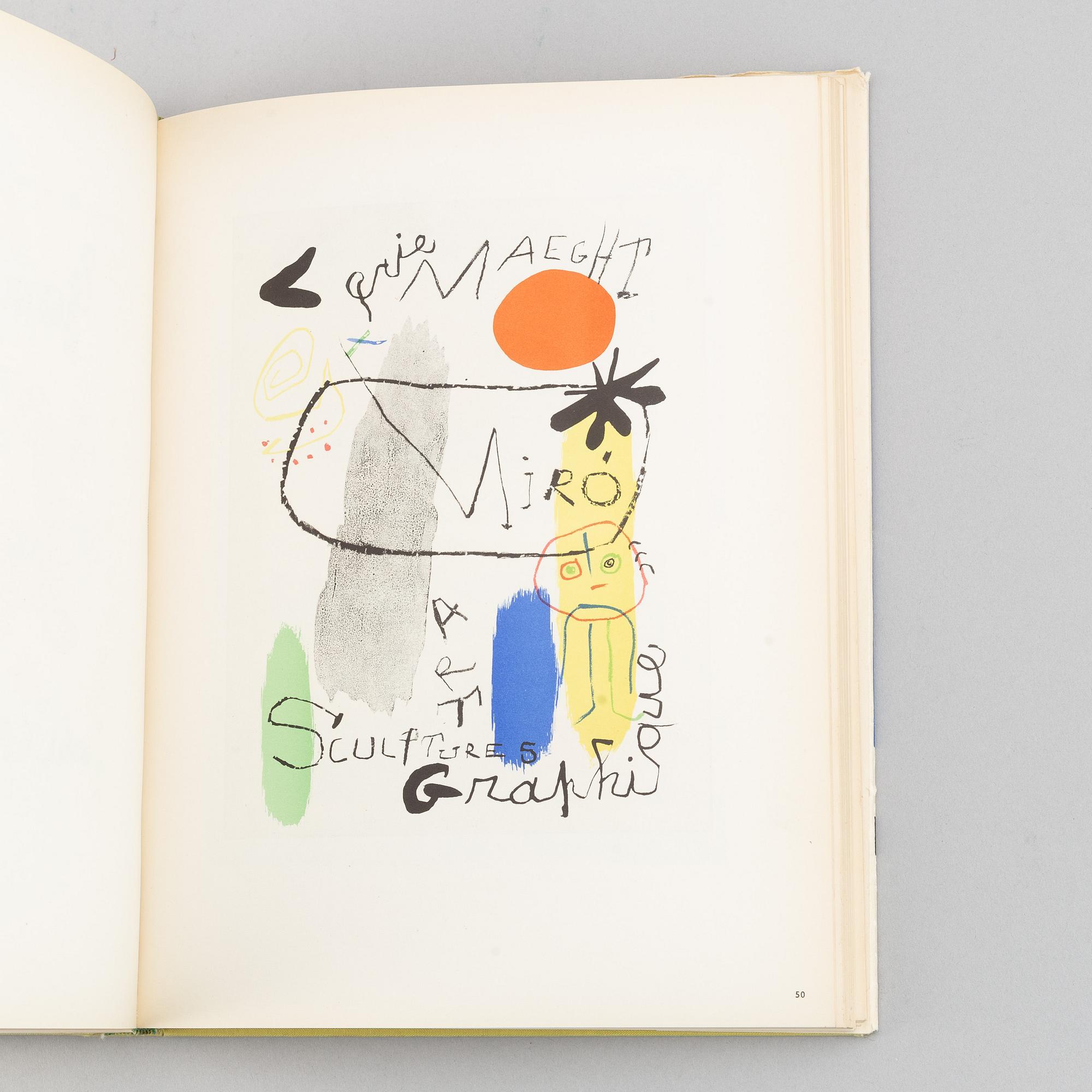 Bok, "Les affiches originales des Maîtres de L'Ecole de Paris", 1959.