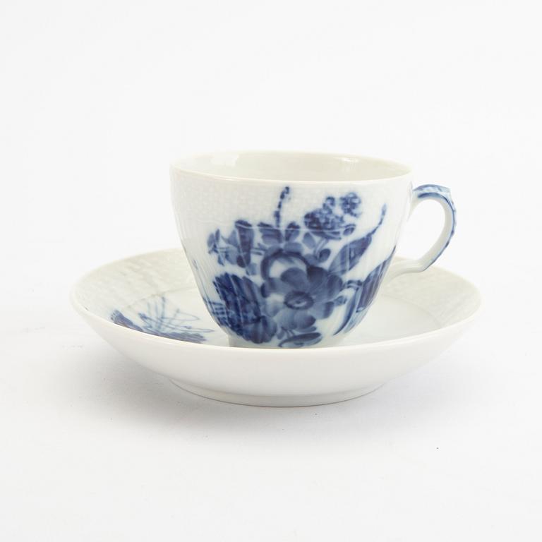 Servis 26 dlr "Blå blomst" Royal Copenhagen Danmark porslin.