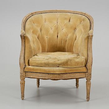 BERGERE, Louis XV-stil, 1800-talets andra hälft.