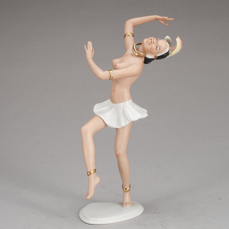FIGURIN, porslin, Wallendorf.