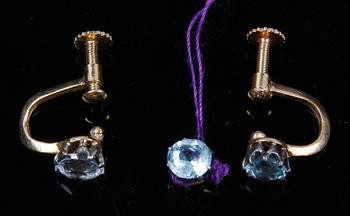 DIAMANTER, 3 st, briljantslipade.