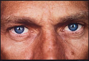 166. Terry O'Neill, "Steve McQueen Eyes", 1969.