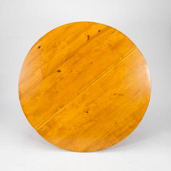 MATBORD, 1800-talets första hälft samt TILLÄGGSSKIVOR, med mekanism, 1900-tal.