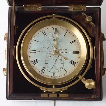 ALEXANDER CAIRNS, 32 Waterloo Road, Liverpool, Marine Chronometer.