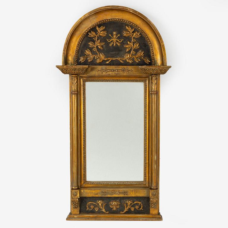 A Swedish Empire mirror, first half of the 20th Century.