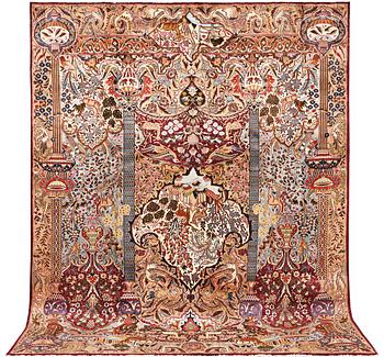 Matta, Kashmar, ca 390 x 290 cm.