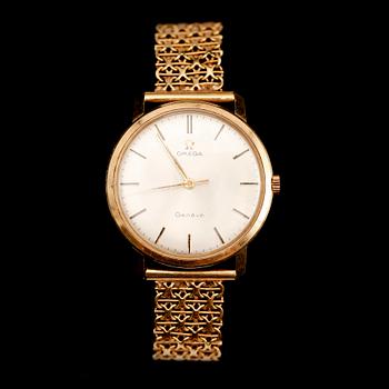 ARMBANDSUR, 18 k guld, Omega, 1970-tal.