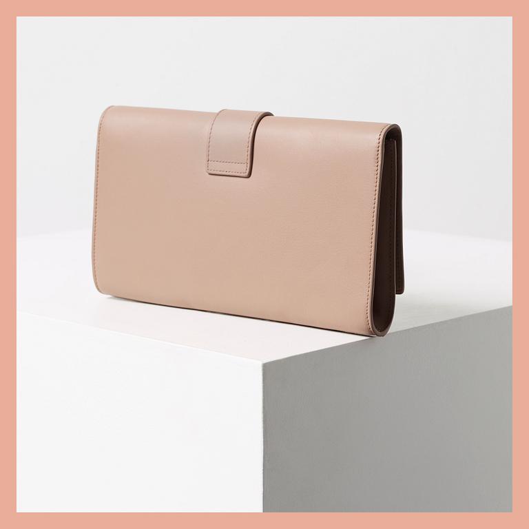 KUVERTVÄSKA, "Chyc leather Clutch", Saint Laurent.