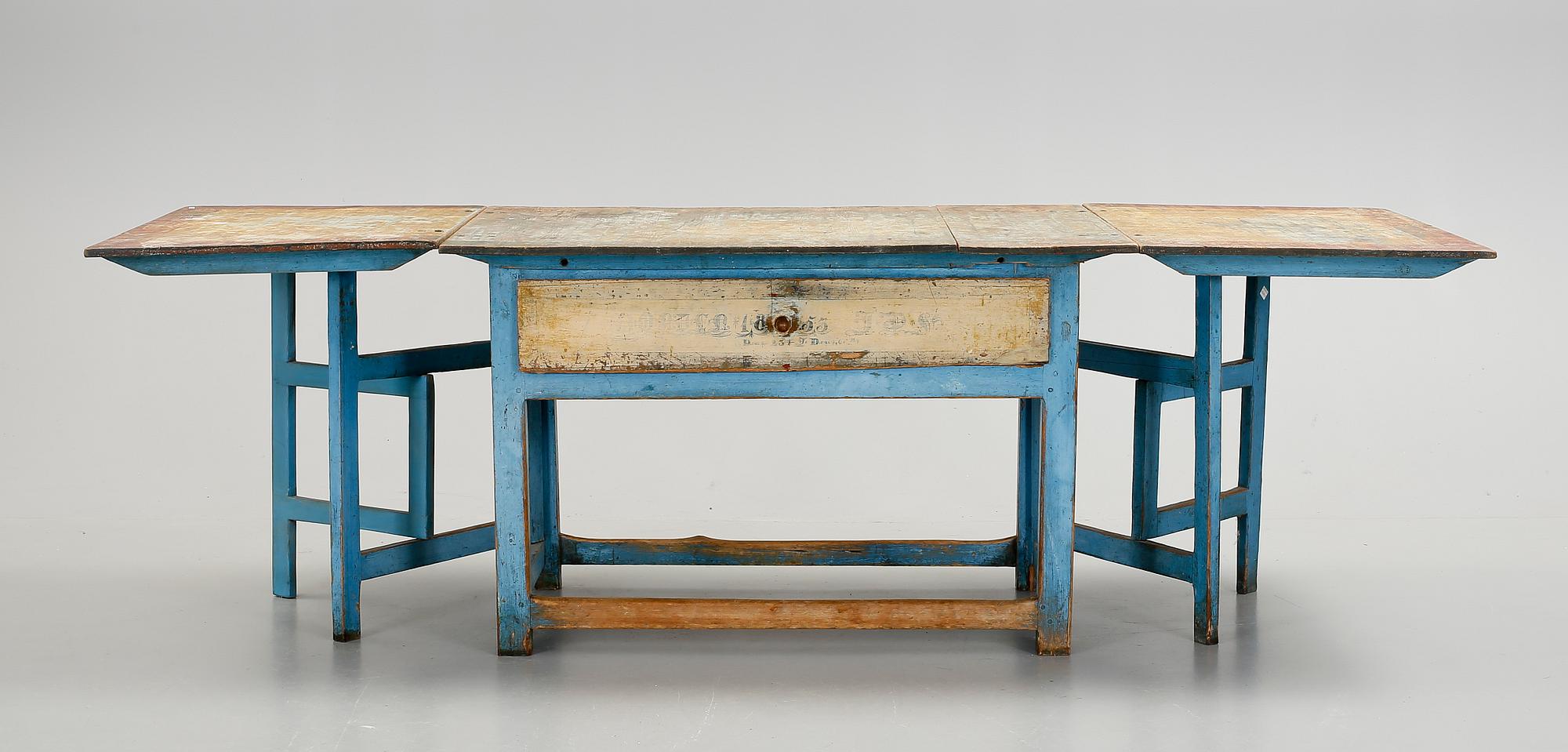 KLAFFBORD, allmoge, bär datering 1853.