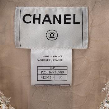 Chanel, a bouclé jacket, size 36.