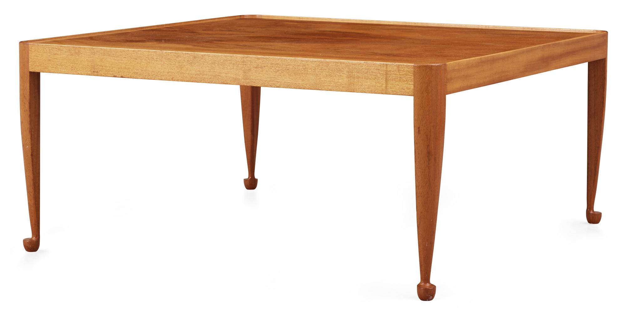 A Josef Frank mahogany 'Diplomat' sofa table by Firma Svenskt Tenn.