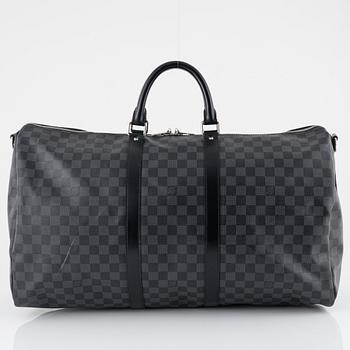 Louis Vuitton, weekend bag "Keepall 55 Bandoulière", 2012.