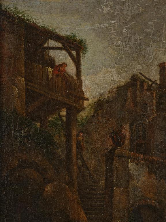 Philips Wouwerman, follower of, Resting company at the blacksmith's.