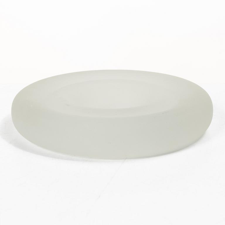 Enzo Mari, Bowl, glass, Danese, Italy.