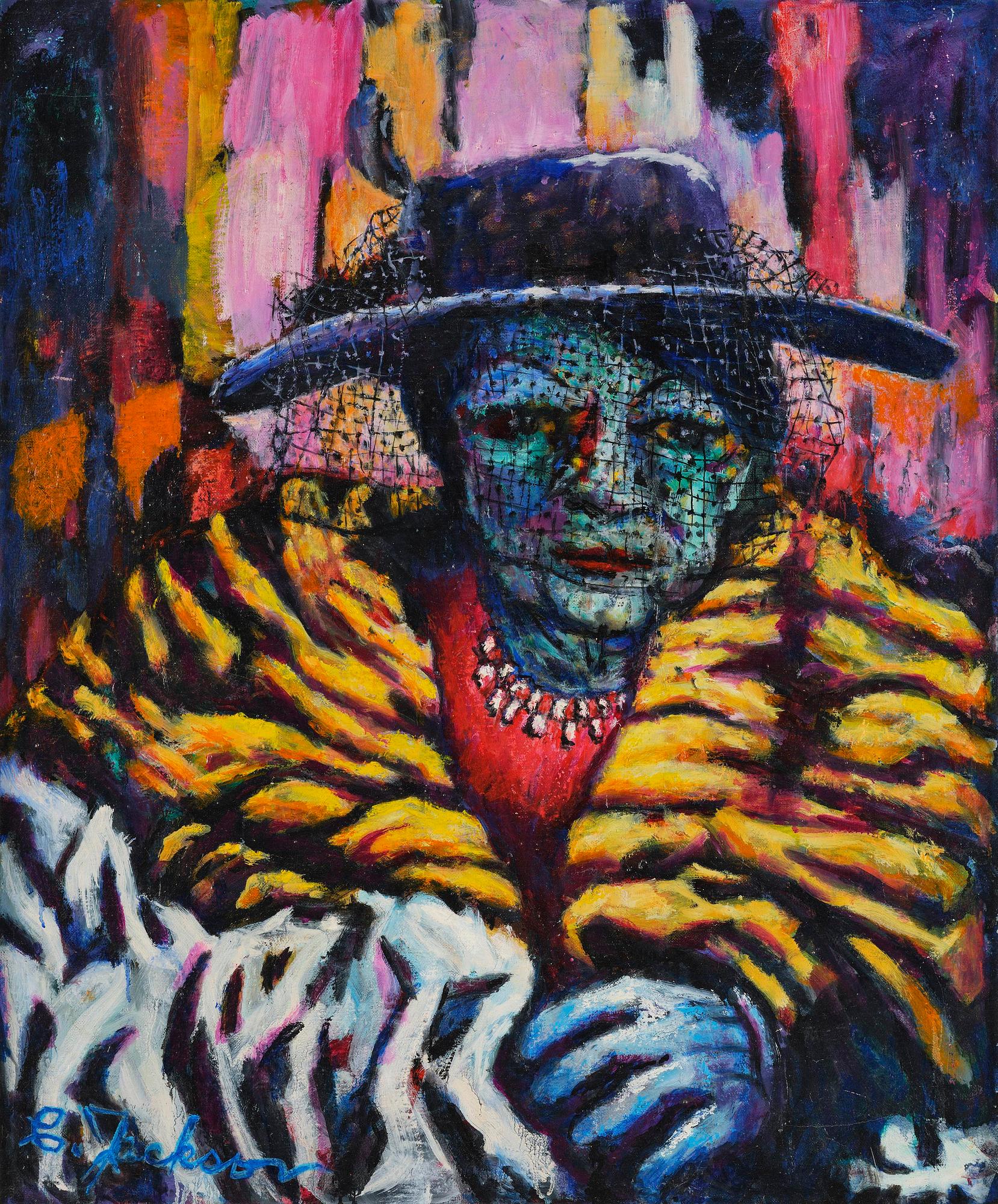 Clifford Jackson, "Damen med slöjan".