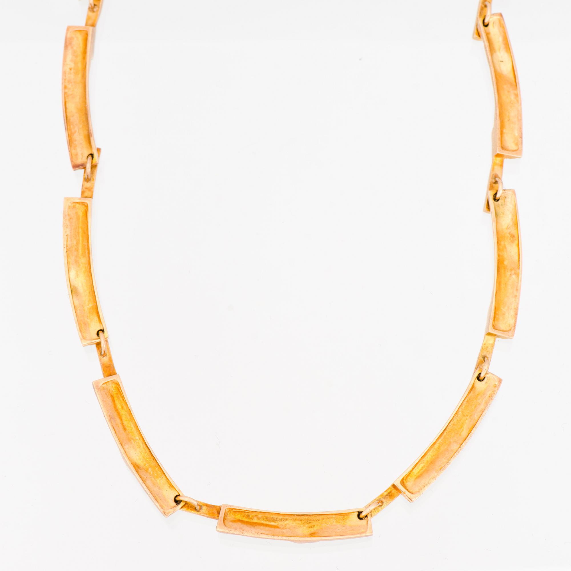 KAULAKORU, 14K kultaa. "Tundra", Lapponia 1971.