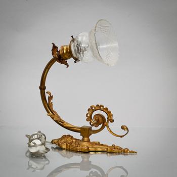 VÄGGLAMPA, 1800-talets slut.
