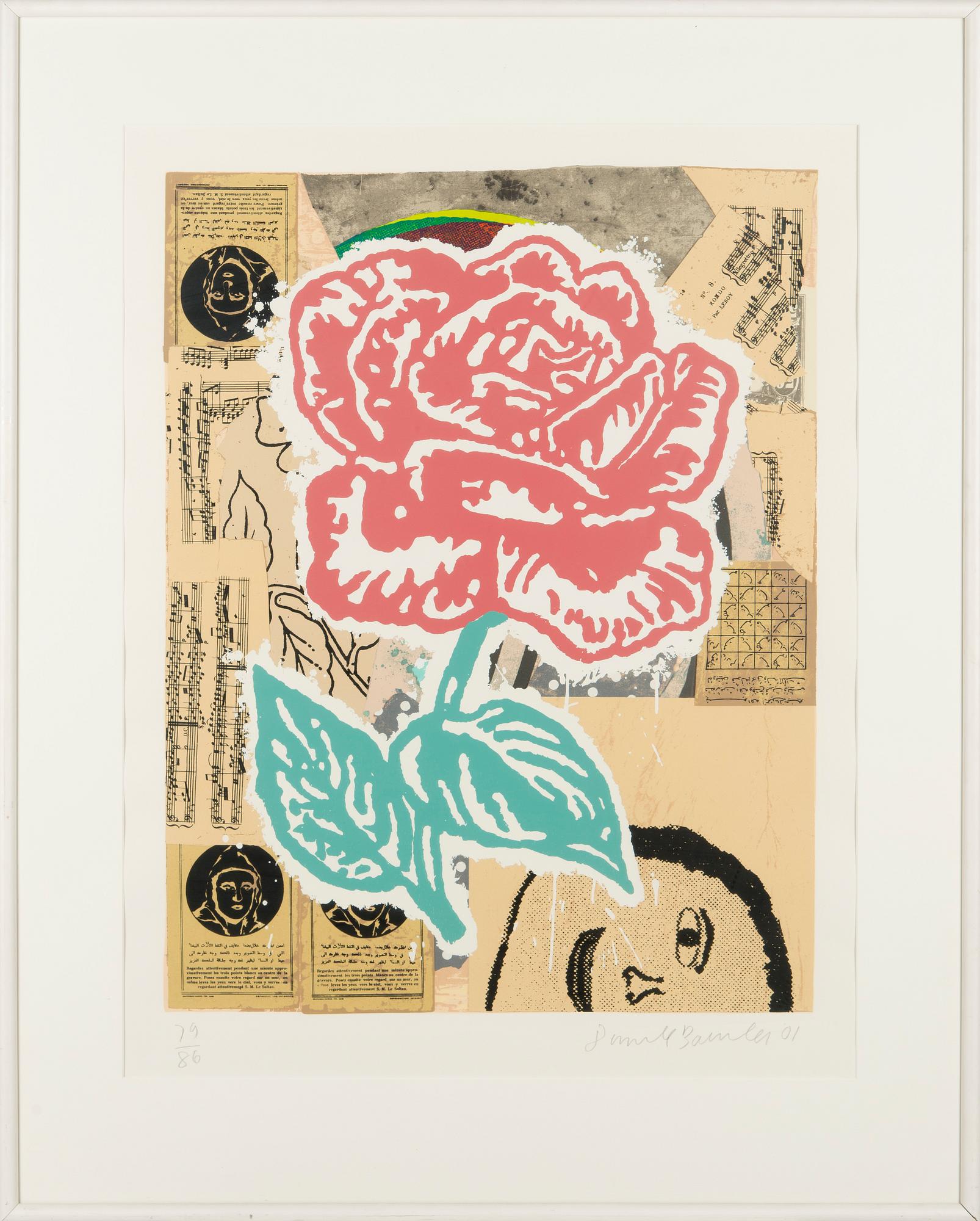 Donald Baechler, 'Flower'.