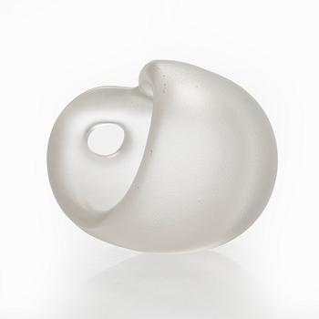 Timo Sarpaneva, sculpture, glass, 'Hiidenkirnu', Iittala.