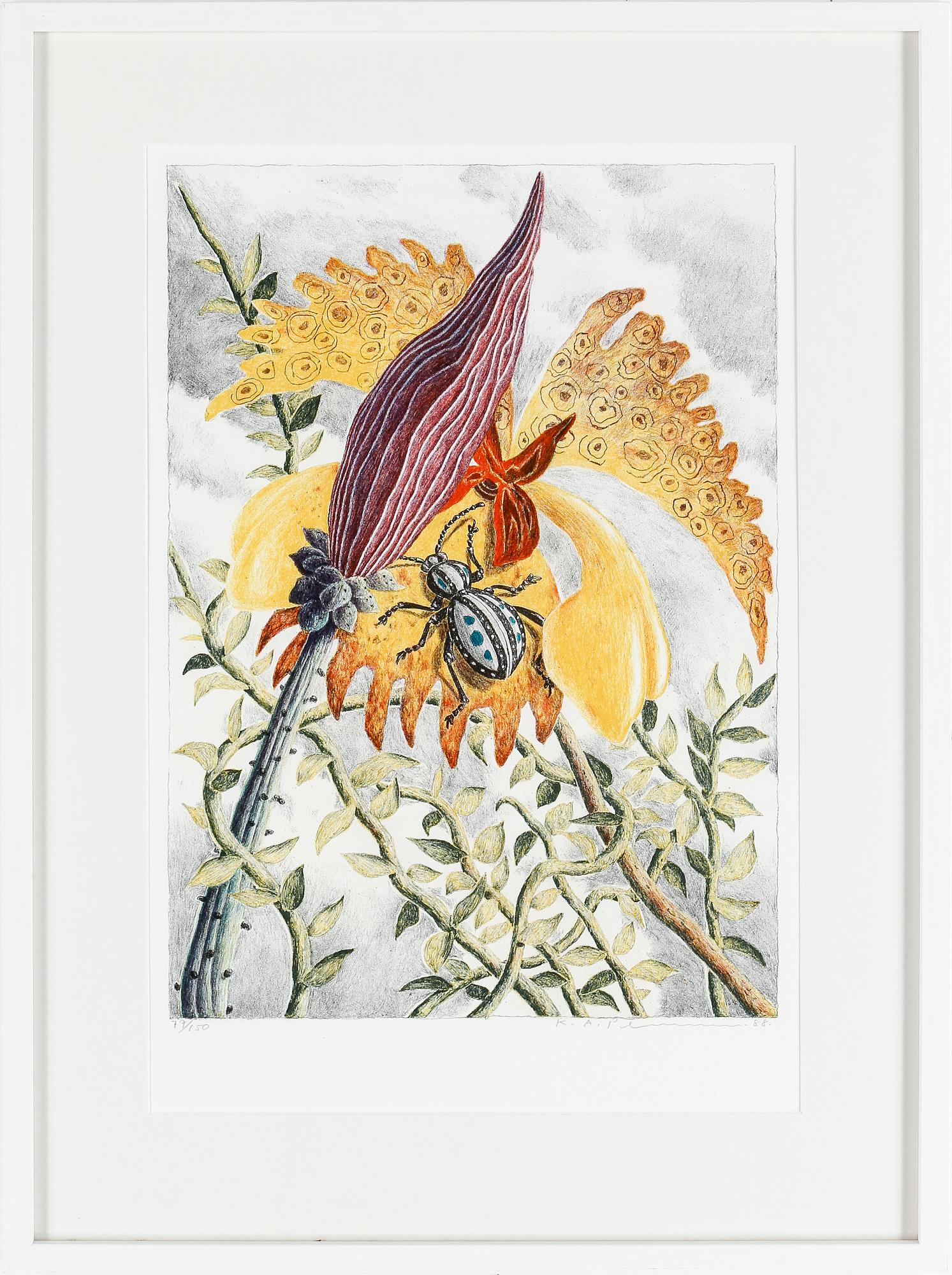 KARL AXEL PEHRSON, färglitografi, signerad, och numrerad 77/150.