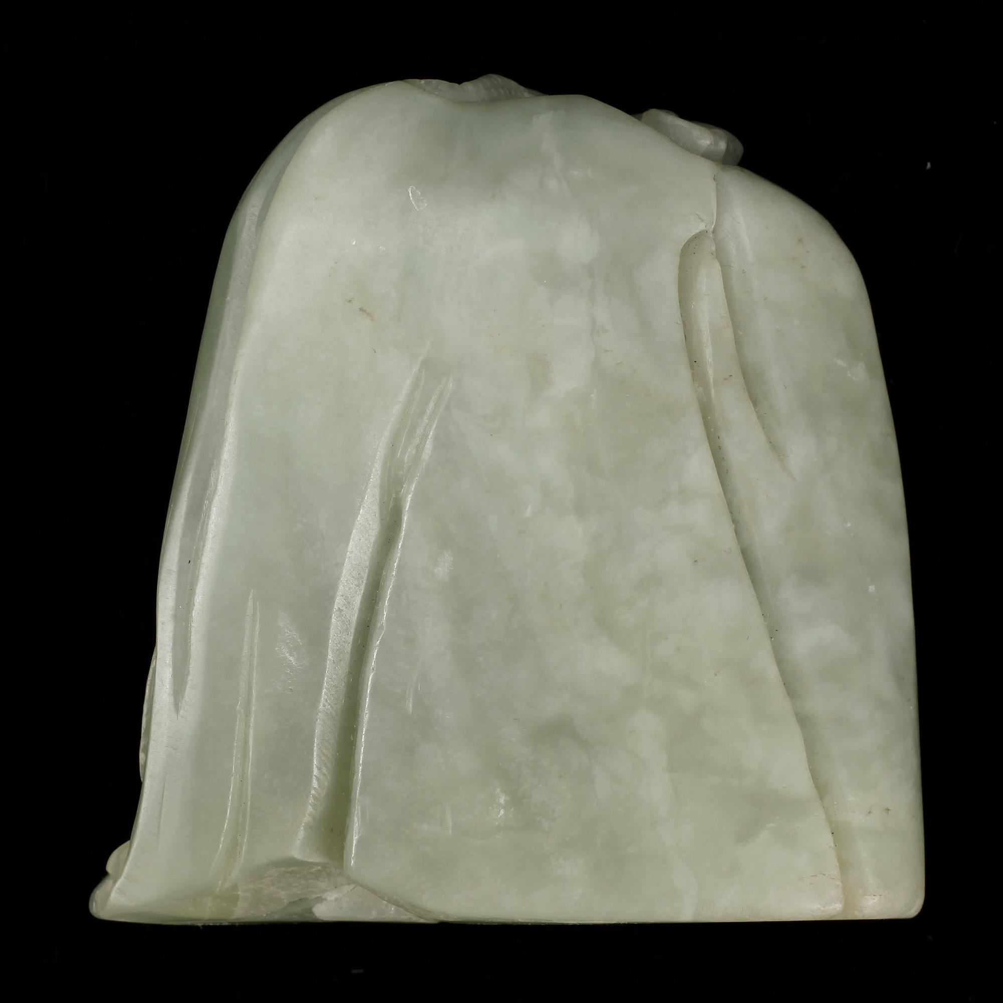 SKULPTUR, nefrit, Kina.