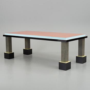 An Ettore Sottsass 'Palm Spring' table, Memphis, Italy.