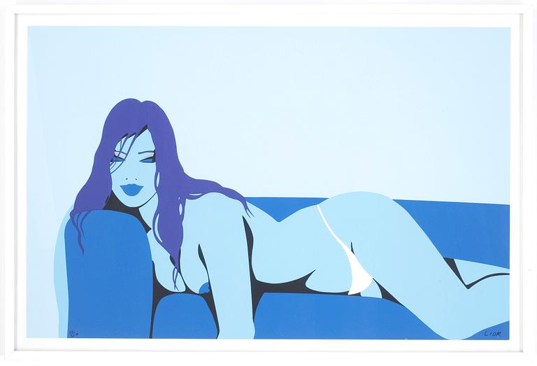 RON LIOR, serigrafi, signerad och numrerad 60/250.