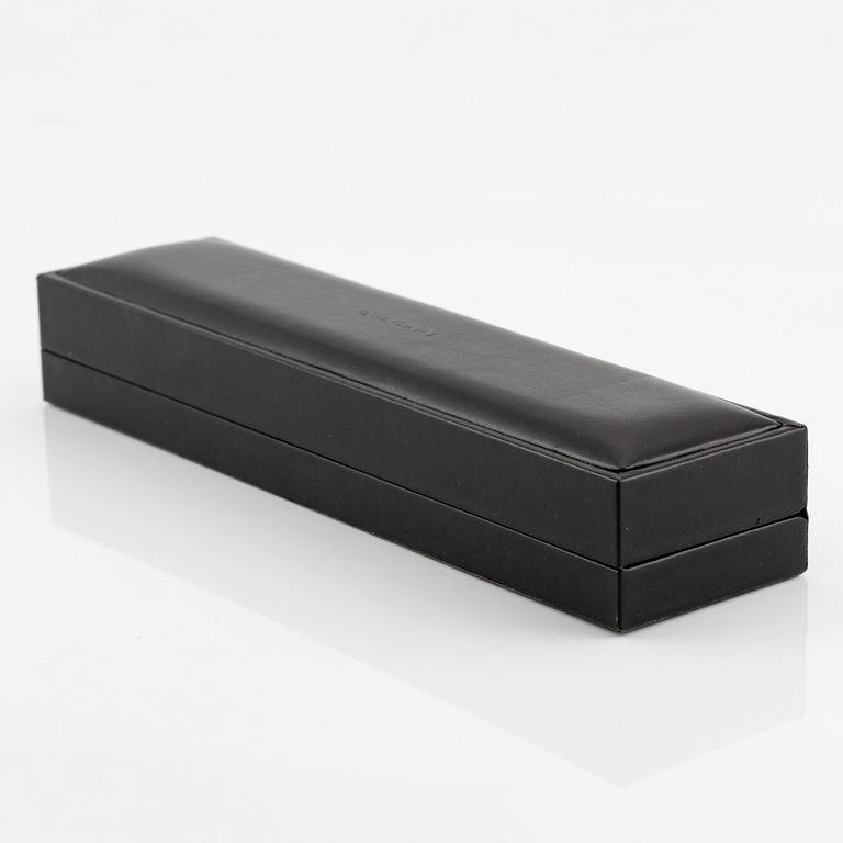 A Bulgari bracelet "Allegra" 18K gold with round brilliant-cut diamonds and coloured stones.