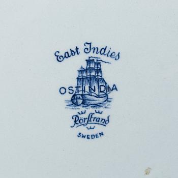 SERVISDELAR, 40 st, porslin, "Ostindia", Rörstrand, sent 1900-tal/2000-tal.