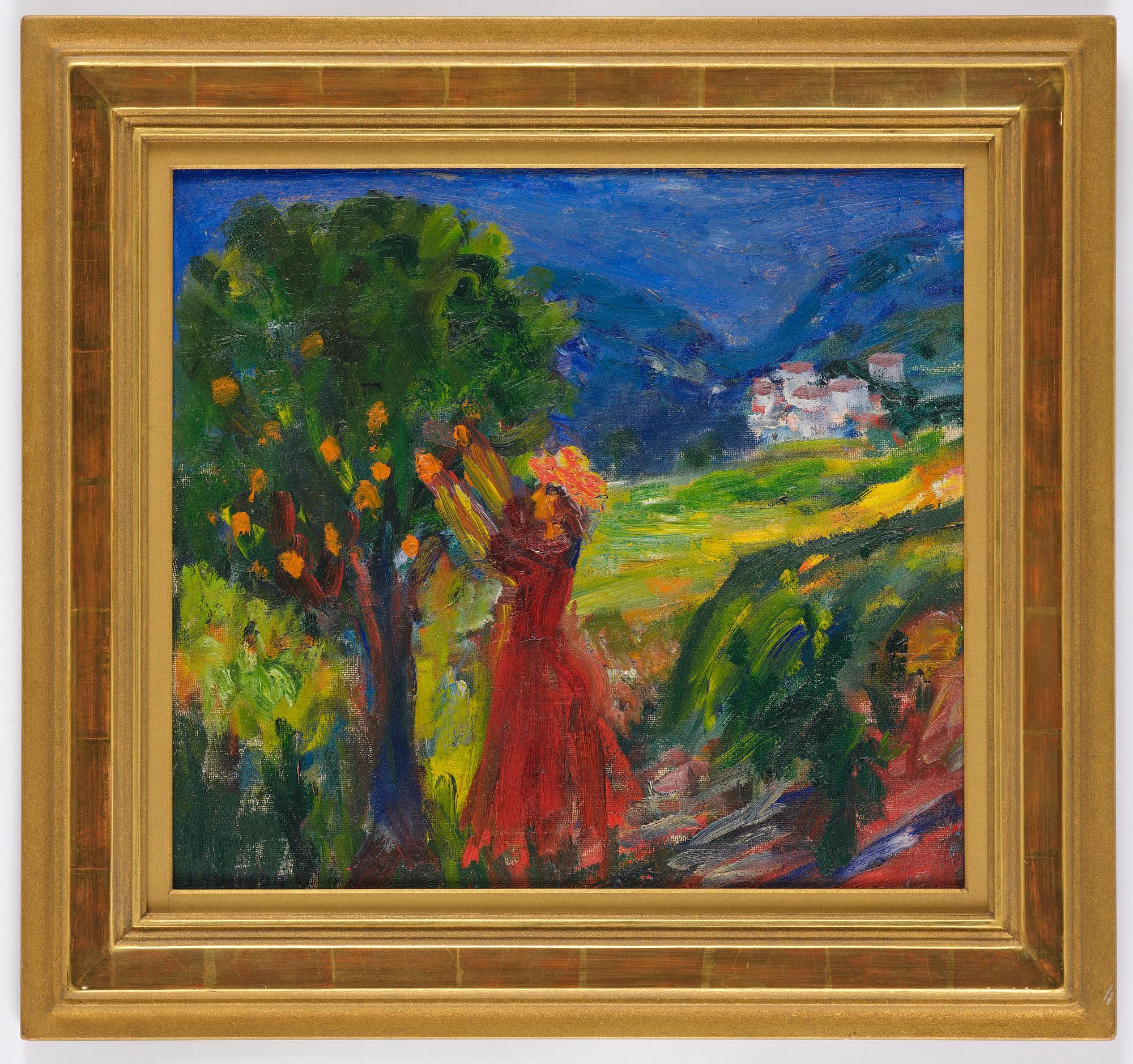 Ivan Ivarson, Orange picking.