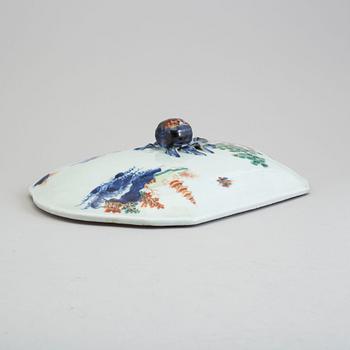 TERRINLOCK, kompaniporslin. Qingdynastin, Qianlong (1736-95).