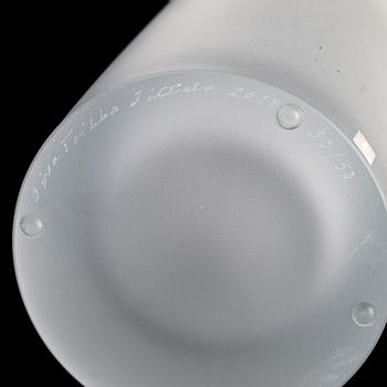 Oiva Toikka, veistos, "Lumilinna" signeerattu Oiva Toikka Iittala 2010 33/50.