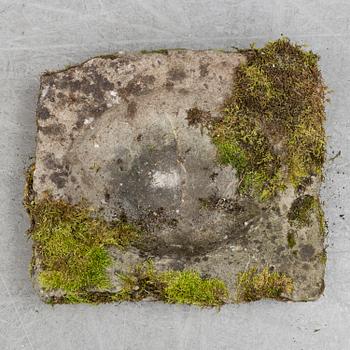 A 20th century stone birdbath.