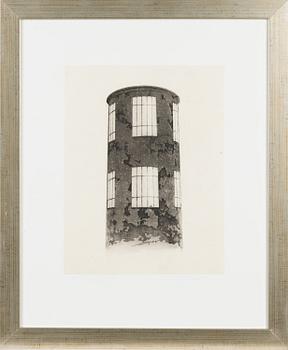 PENTTI LUMIKANGAS, aquatint, signed and dated 1980, numbered 32/90.