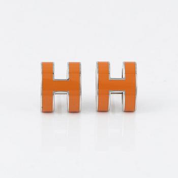 Hermès, a pair of 'Pop H' errings, 2017.