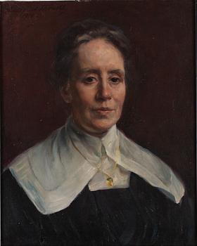 1155. Hildegard Thorell, Porträtt föreställande Fanny Brate.