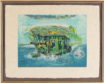 Roberto Matta, 10 st, akvatintetsningar på japanpapper, signerade och numrerade 68/100.