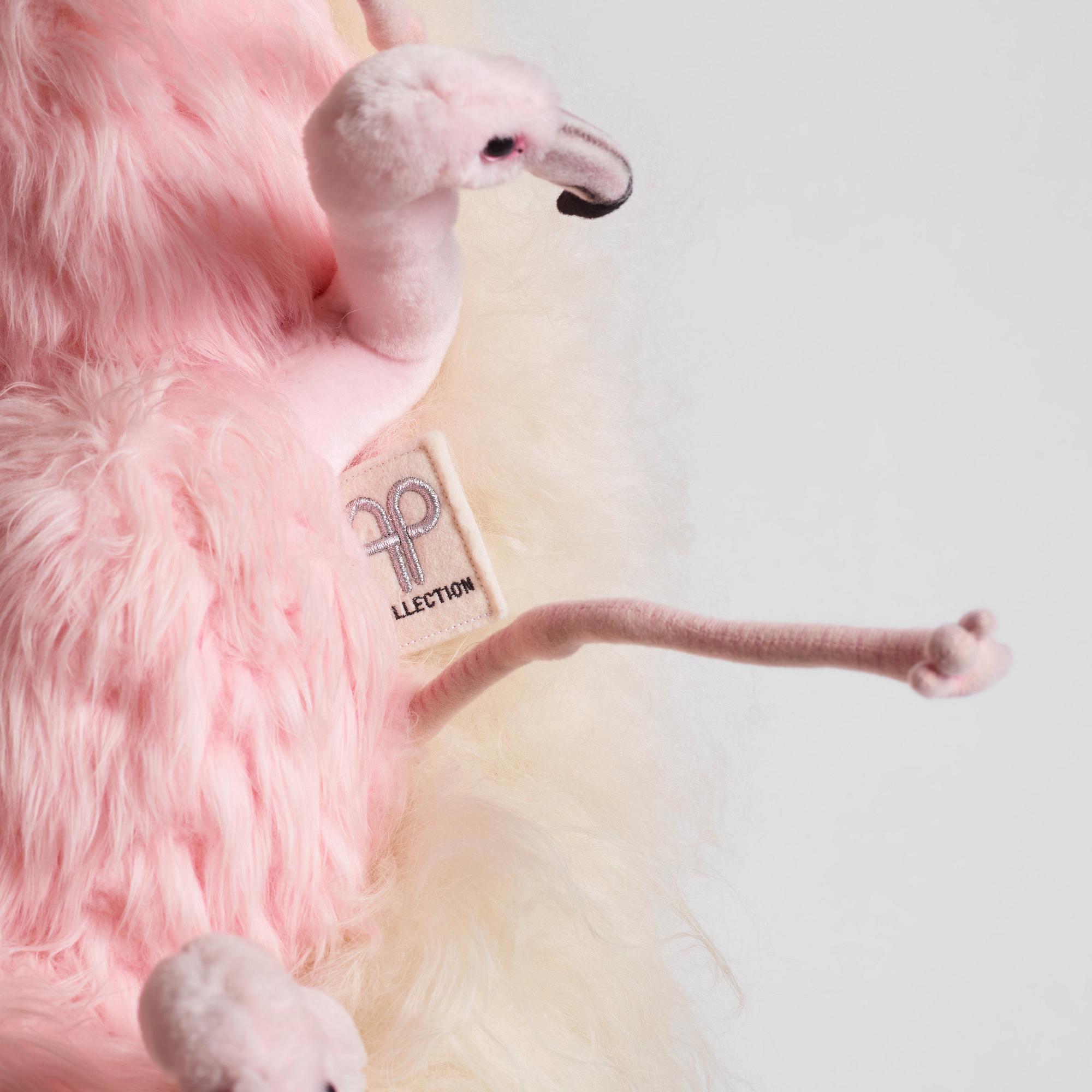 Alexis Verstraeten & Pauline Montironi, fåtölj, "Miss Flamingo", ed. 14/30, AP Collection, Belgien 2017.