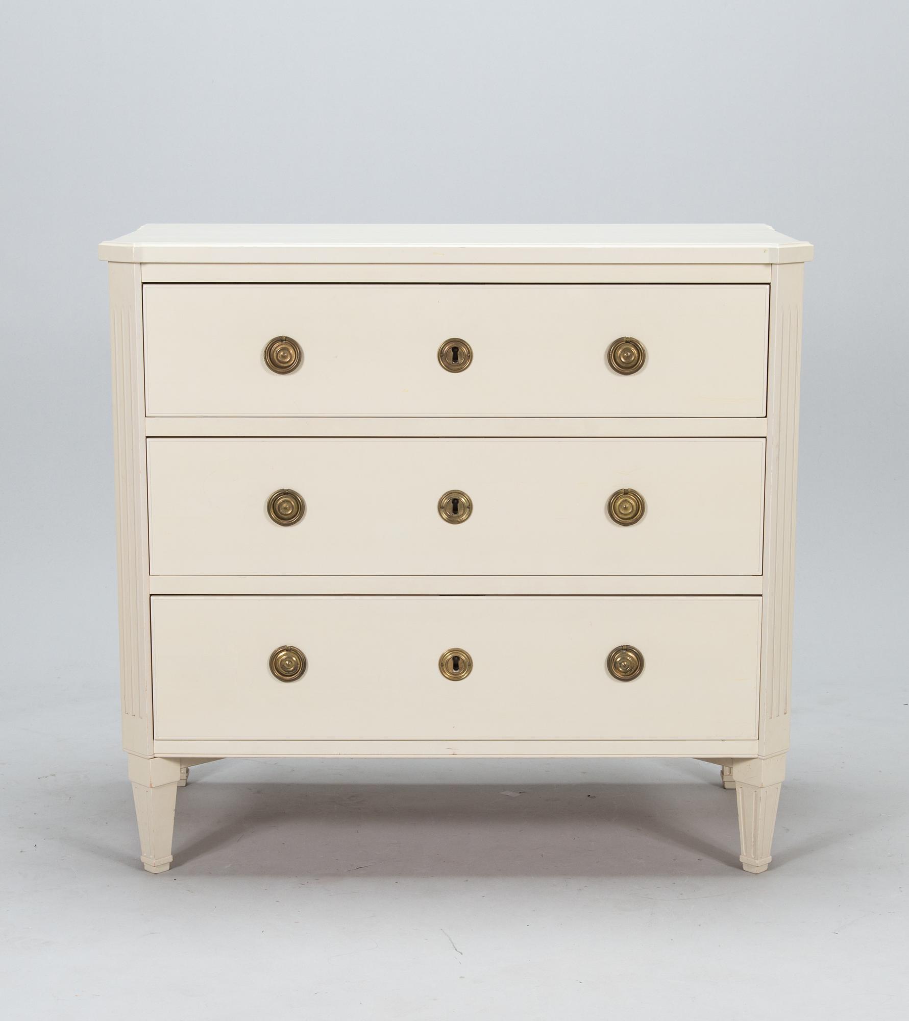 Byrå, "Medevi", gustaviansk stil, Ikeas 1700-tals serie, 1900-talets slut.