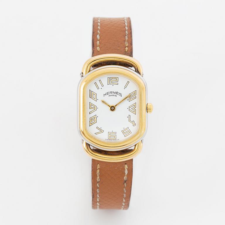 Hermès, Rallye, wristwatch, 20,5 x 24,5 (31) mm.