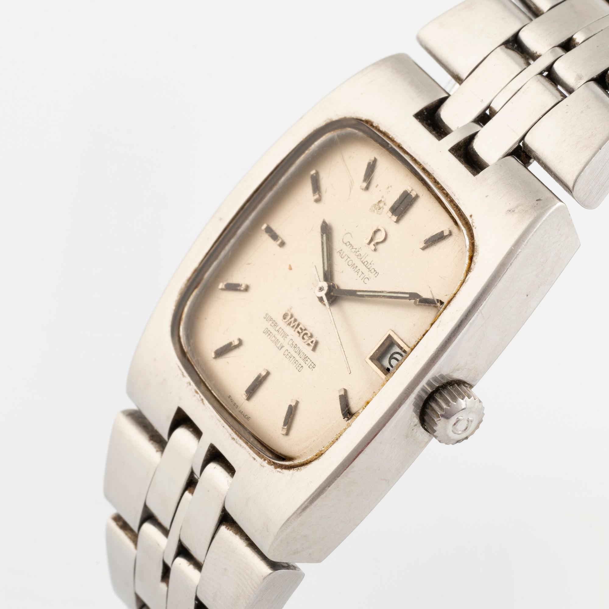 Omega, Constellation, wristwatch, 33 mm.