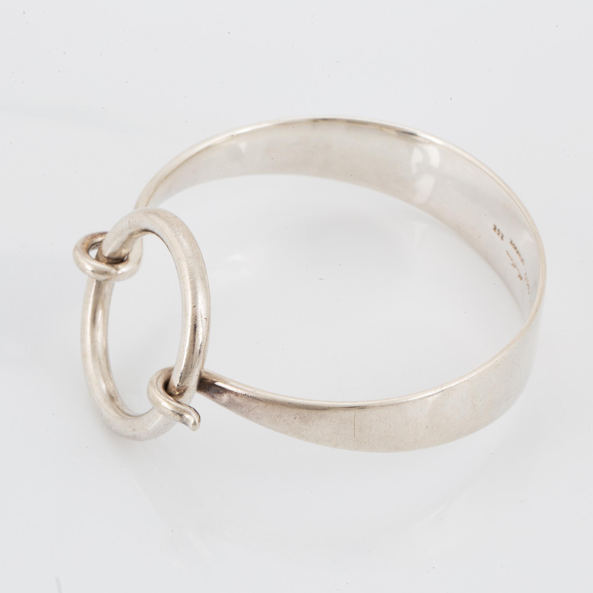 BENT GABRIELSEN, för Hans Hansen, armband, nr 252, sterlingsilver.
