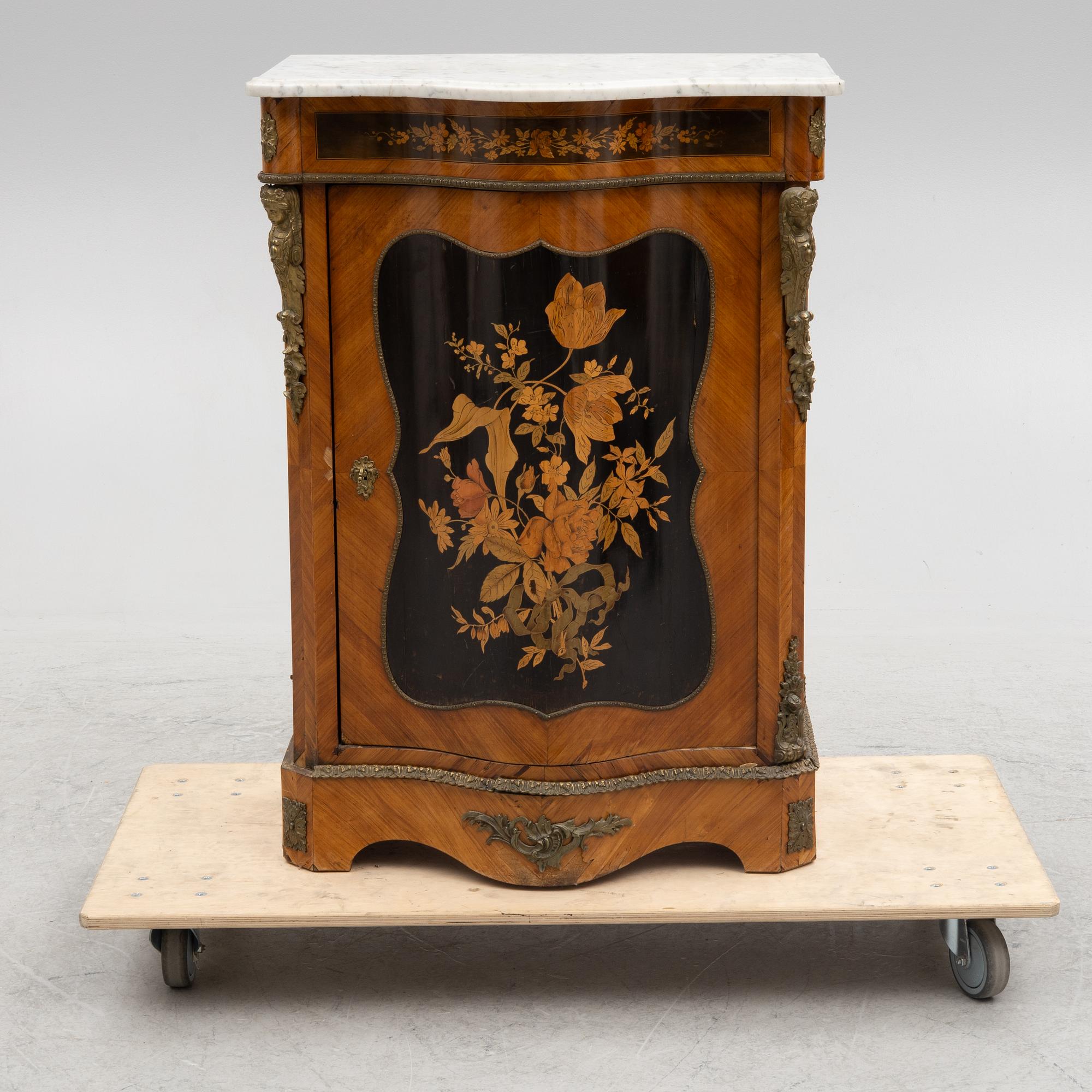 A cabinet, Louis XVI style, France, circa 1900.