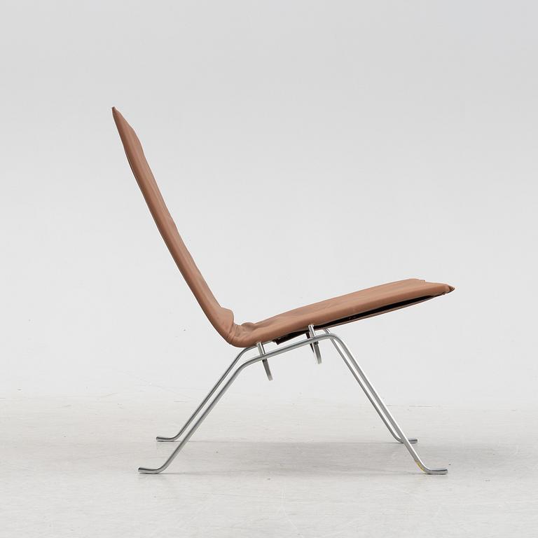 Poul Kjaerholm, fåtölj, PK22,  E Kold Christensen, Danmark, formgiven 1956.