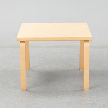 Alvar Aalto, a birch coffee table, Artek, Finland, 2002.