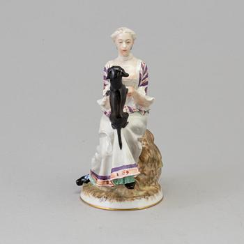 A Bing & Gröndahl porcelain figure, Denmark, 1980s.